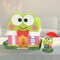 Department 56 Sanrio Hello Kitty Village Keroppi's Market Lit Village Building and Accessory Set, 2 Pieces